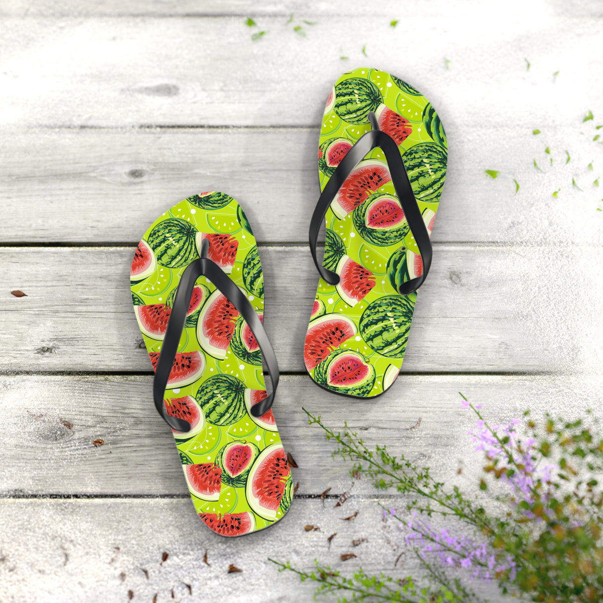 Watermelon Flip Flops