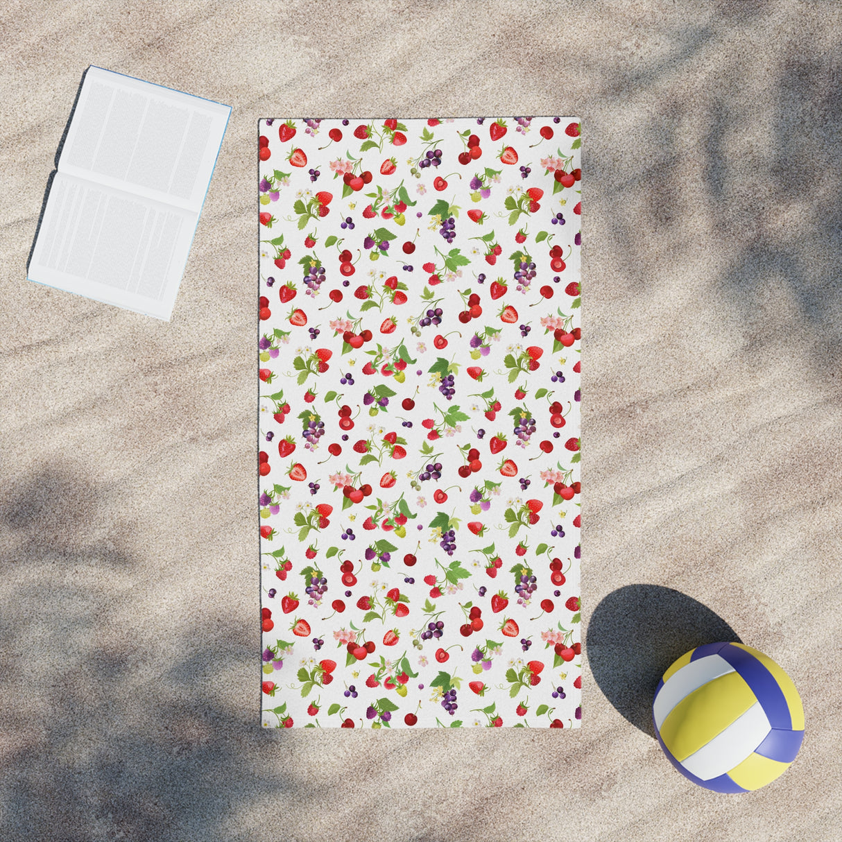 Berries Beach Towels