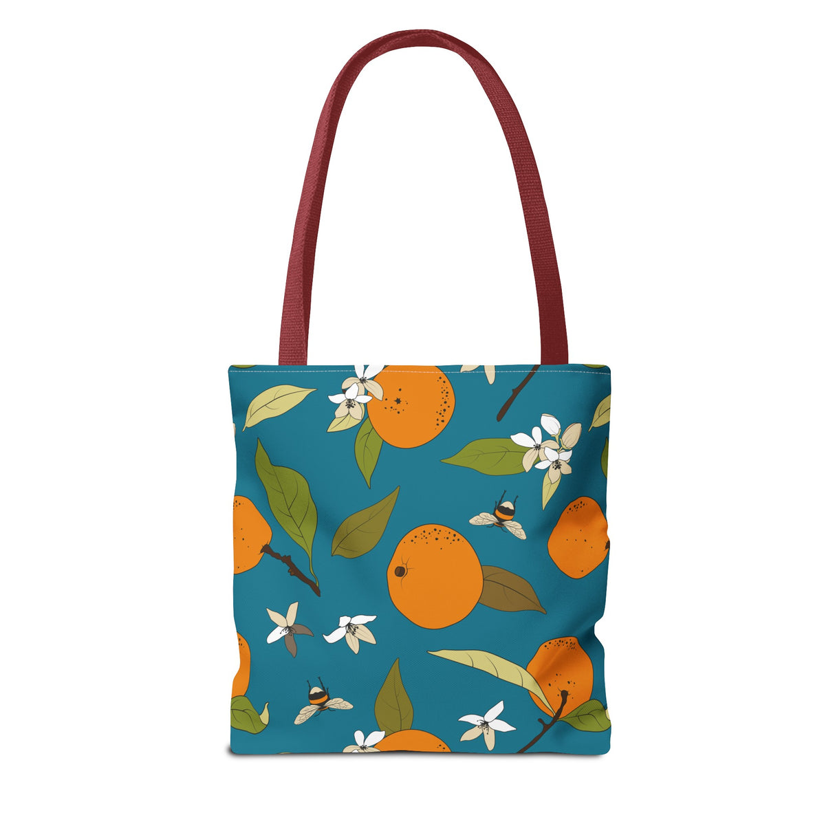 Orange and Bee Tote Bag (AOP)