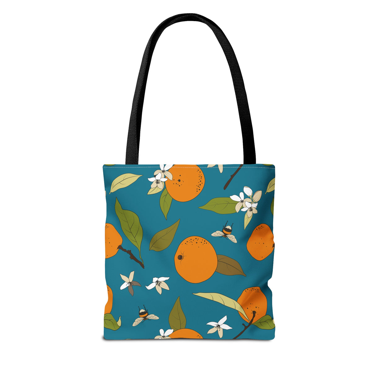 Orange and Bee Tote Bag (AOP)