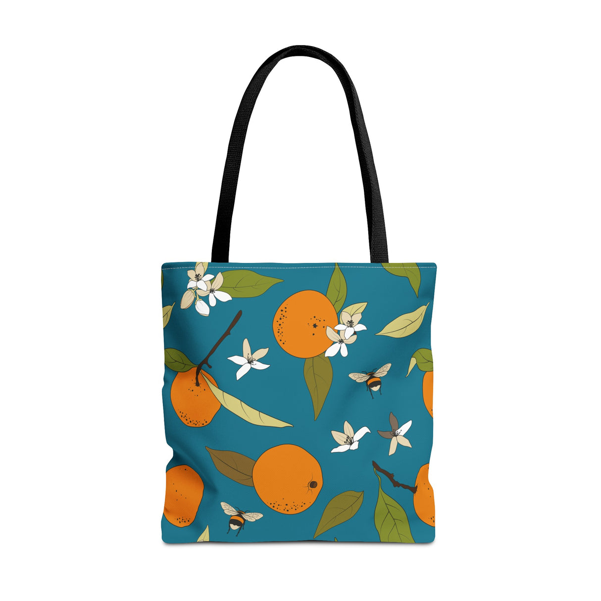 Orange and Bee Tote Bag (AOP)