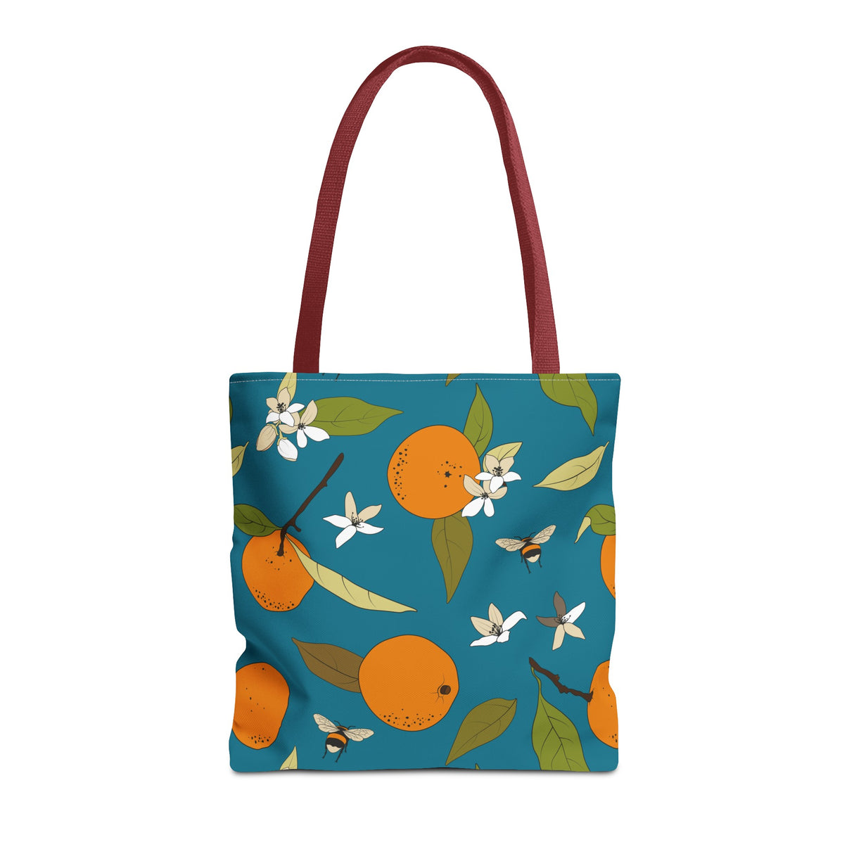 Orange and Bee Tote Bag (AOP)