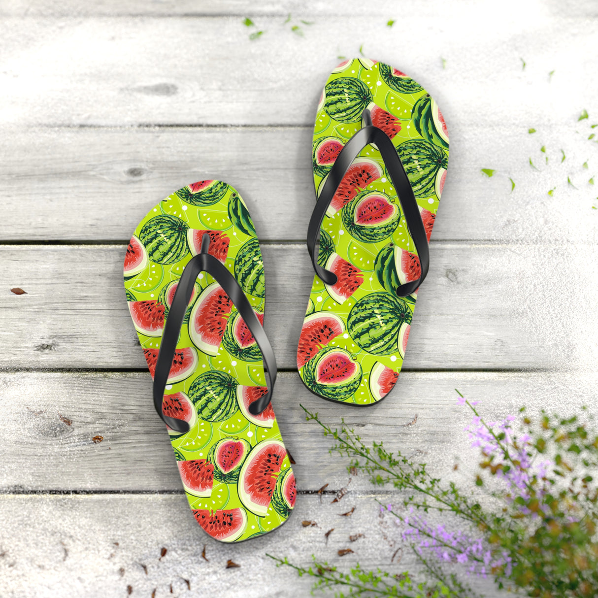 Watermelon Flip Flops