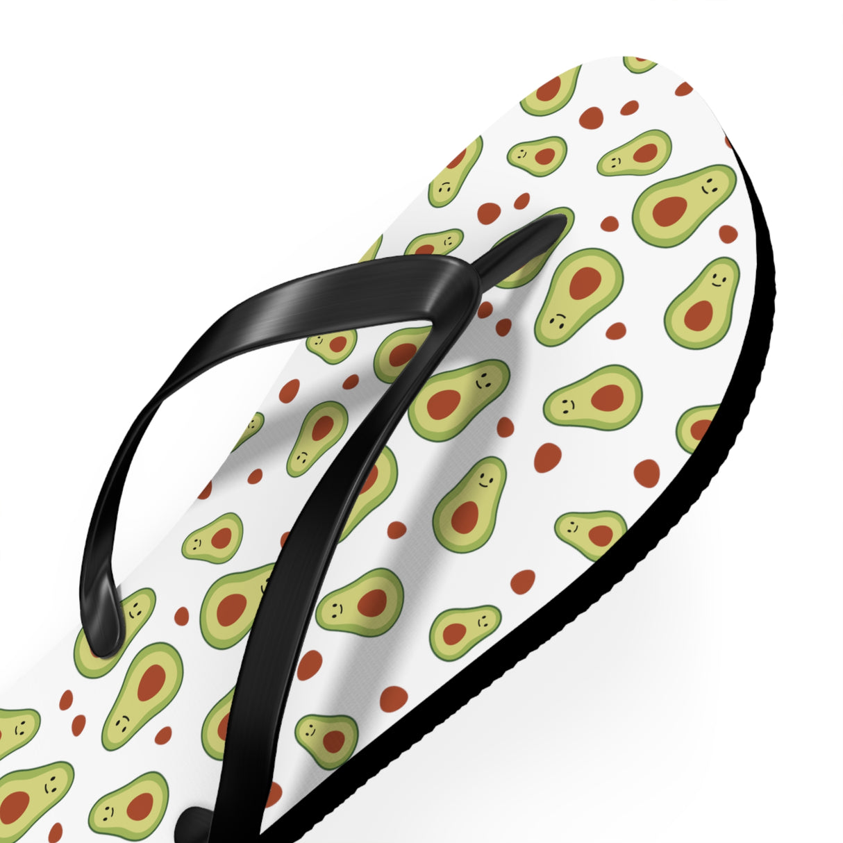 Avocado Flip Flops