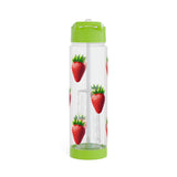 Strawberry Design Infuser Water Bottle