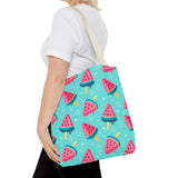 Watermelon Lolly Tote Bag (AOP)