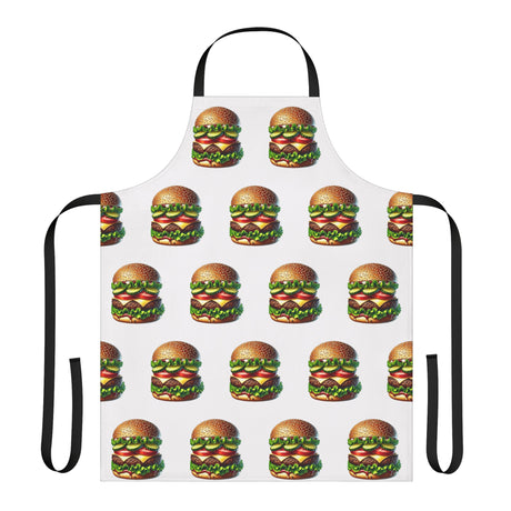 Burger Apron, 5-Color Straps (AOP)