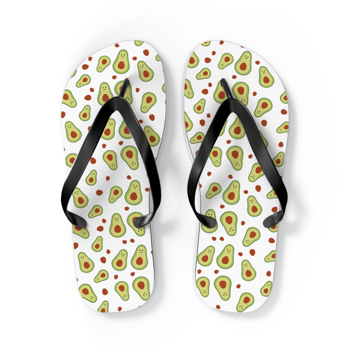 Avocado Flip Flops