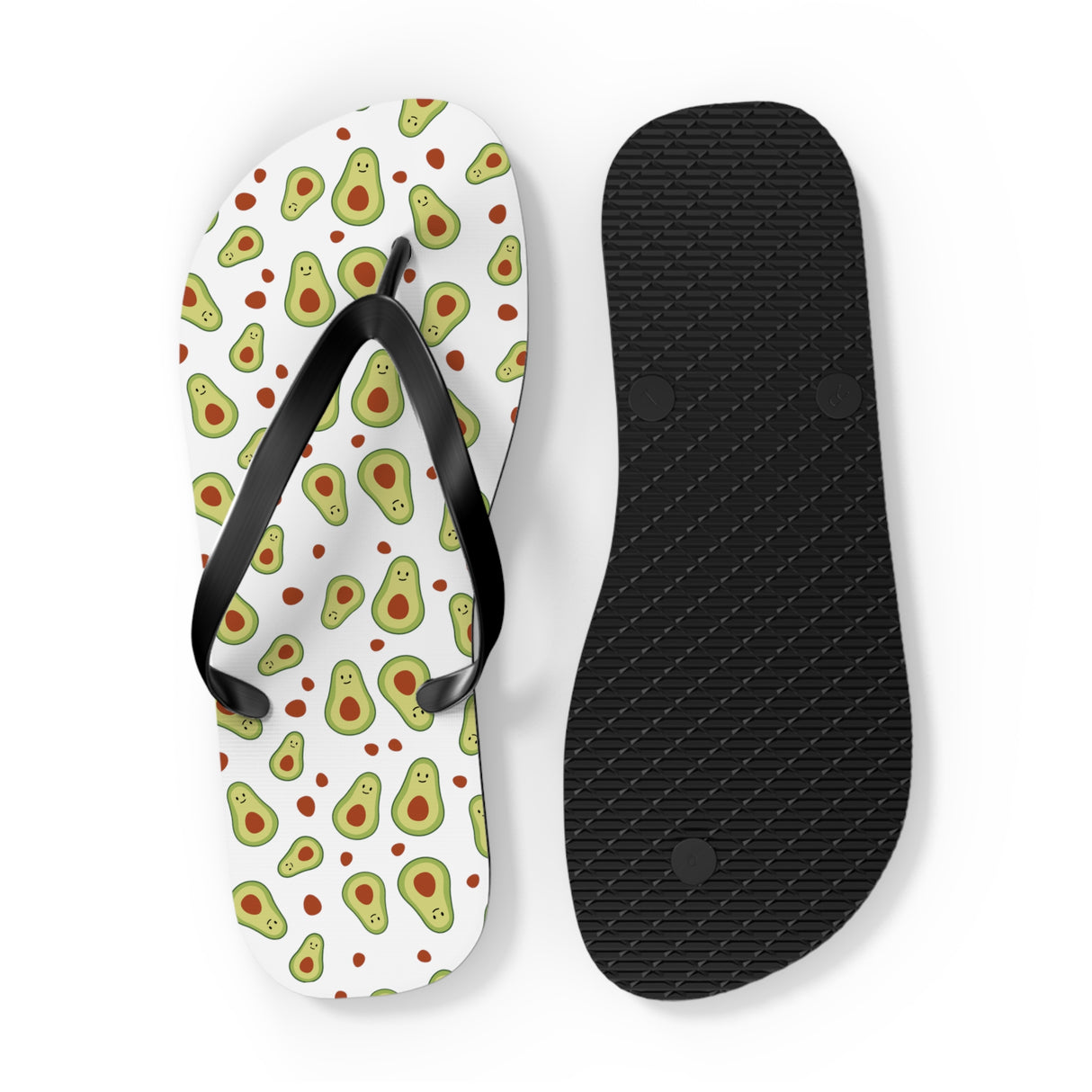 Avocado Flip Flops