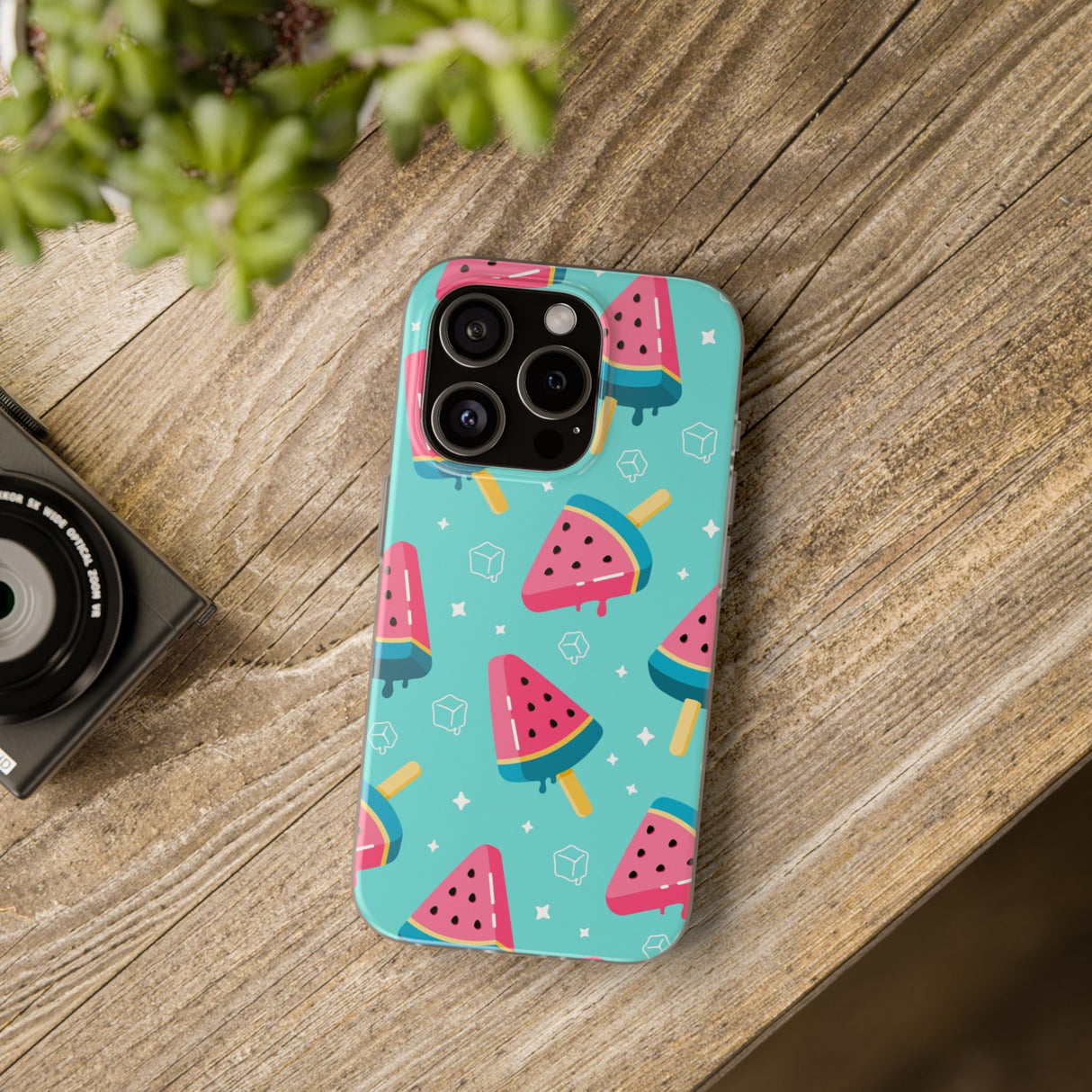 Watermelon Lolly Flexi Phone Cases