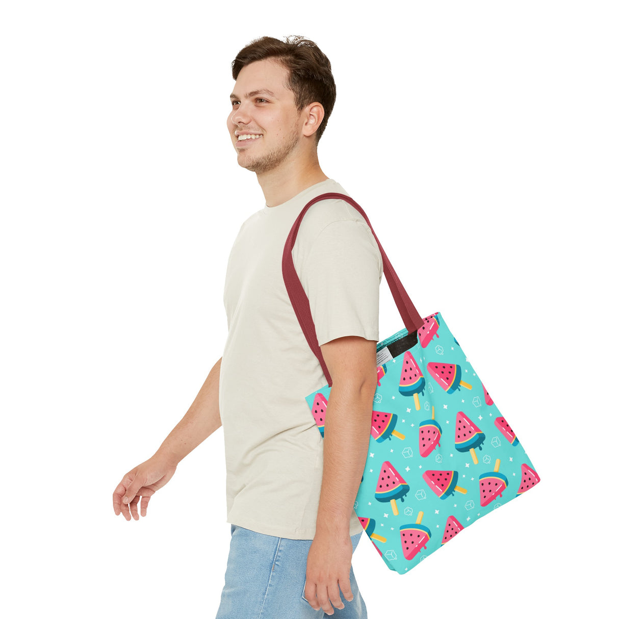 Watermelon Lolly Tote Bag (AOP)