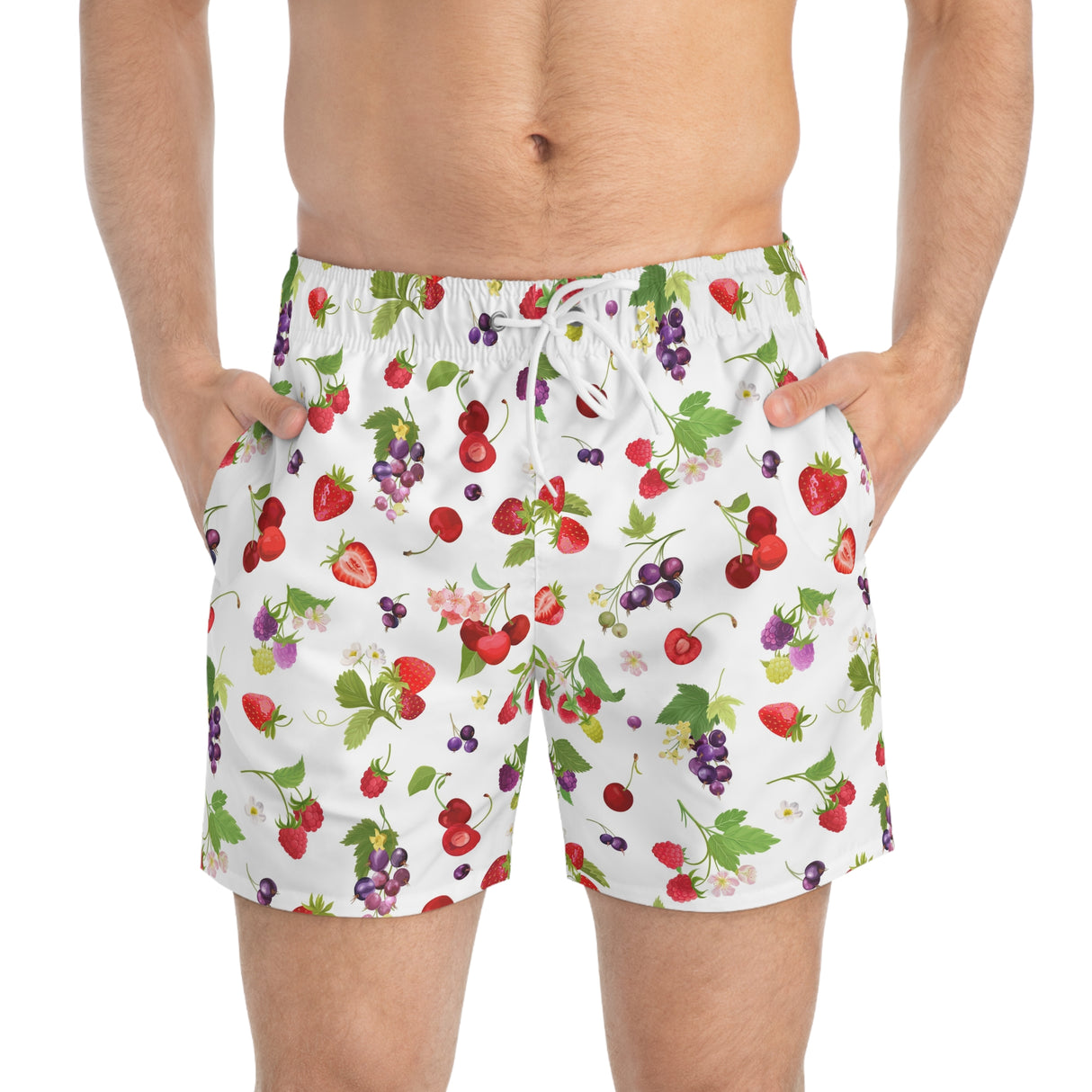 Berries Swim Trunks (AOP)