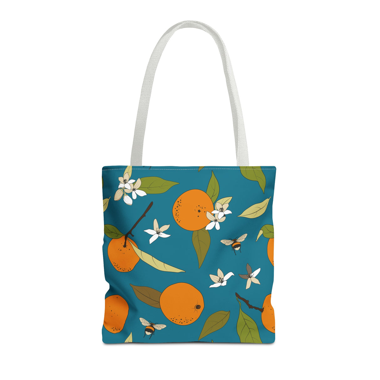 Orange and Bee Tote Bag (AOP)