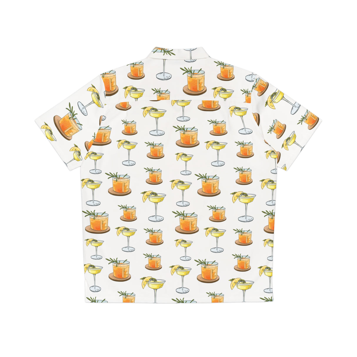 Men's Hawaiian Cocktails Shirt (AOP)