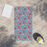 Dragon Fruit Beach Towels