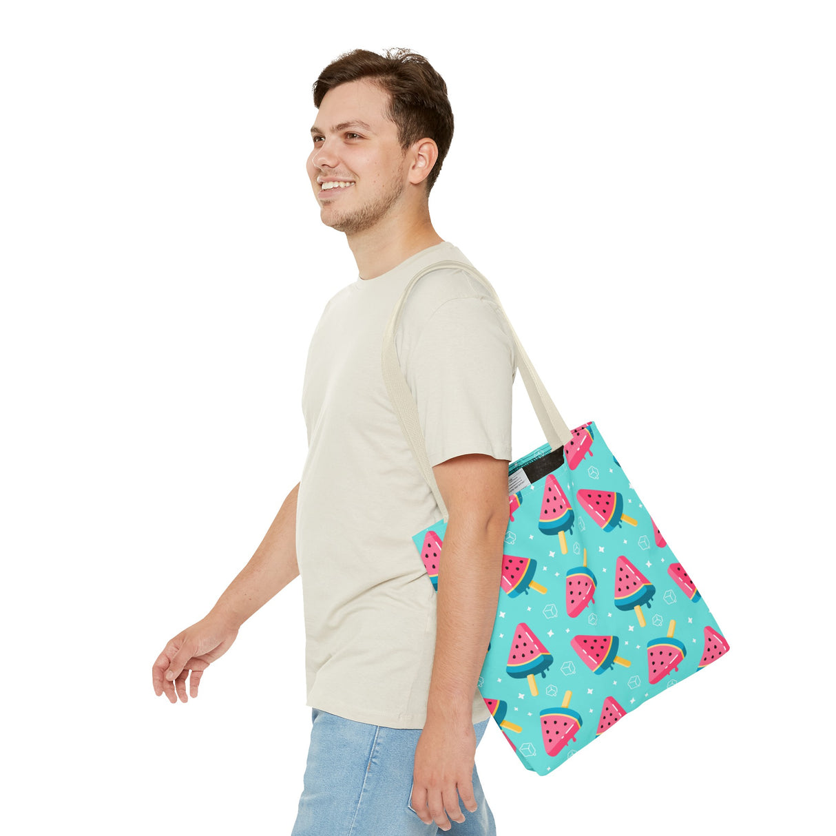 Watermelon Lolly Tote Bag (AOP)