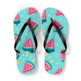 Watermelon Lolly Flip Flops