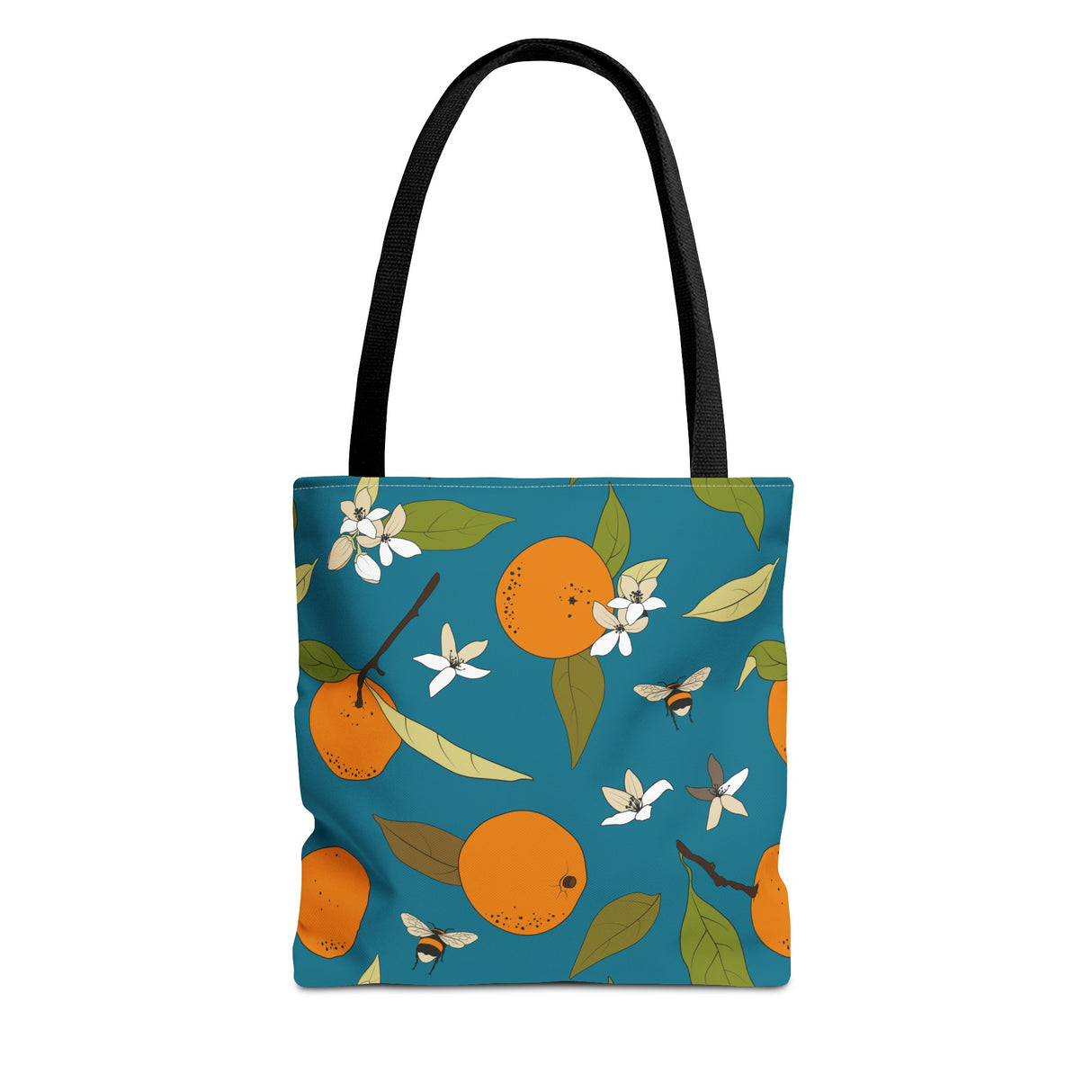 Orange and Bee Tote Bag (AOP)