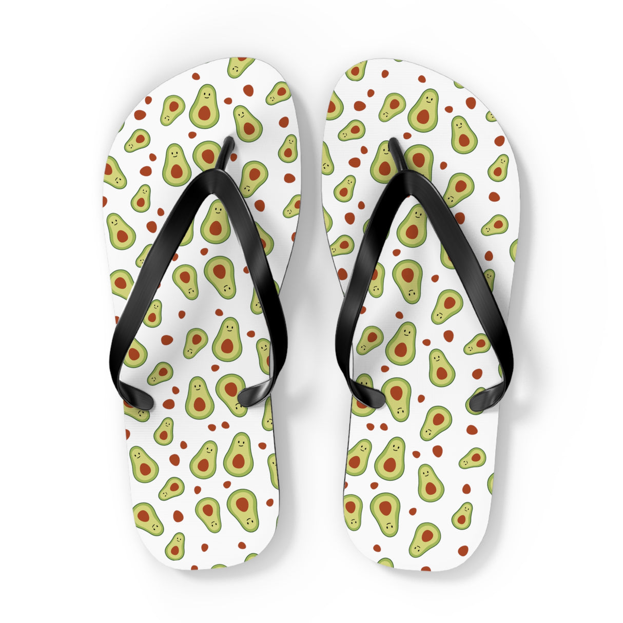 Avocado Flip Flops