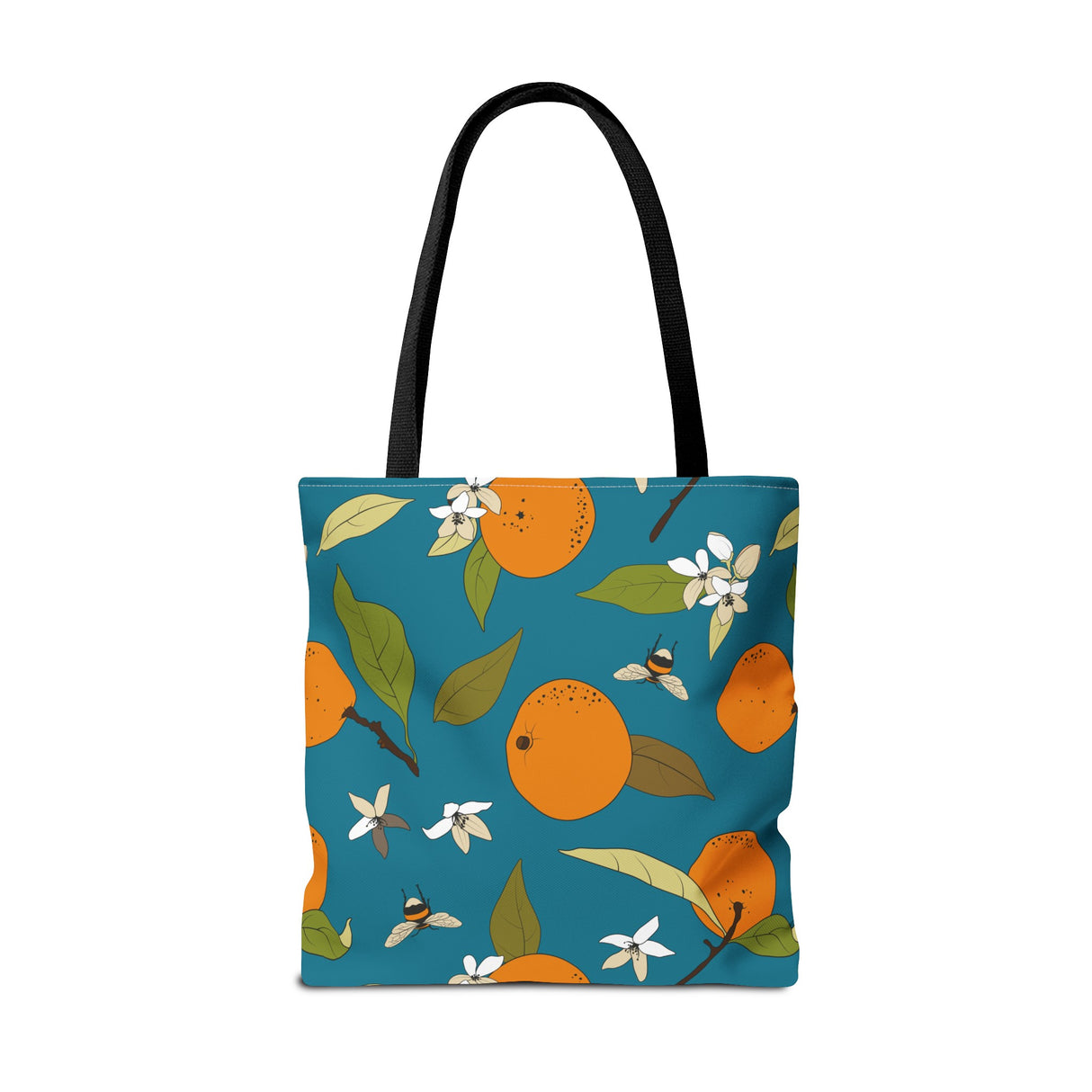 Orange and Bee Tote Bag (AOP)