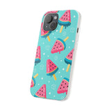 Watermelon Lolly Flexi Phone Cases