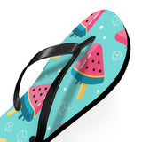 Watermelon Lolly Flip Flops