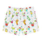 Summer Cocktails Swim Trunks (AOP)