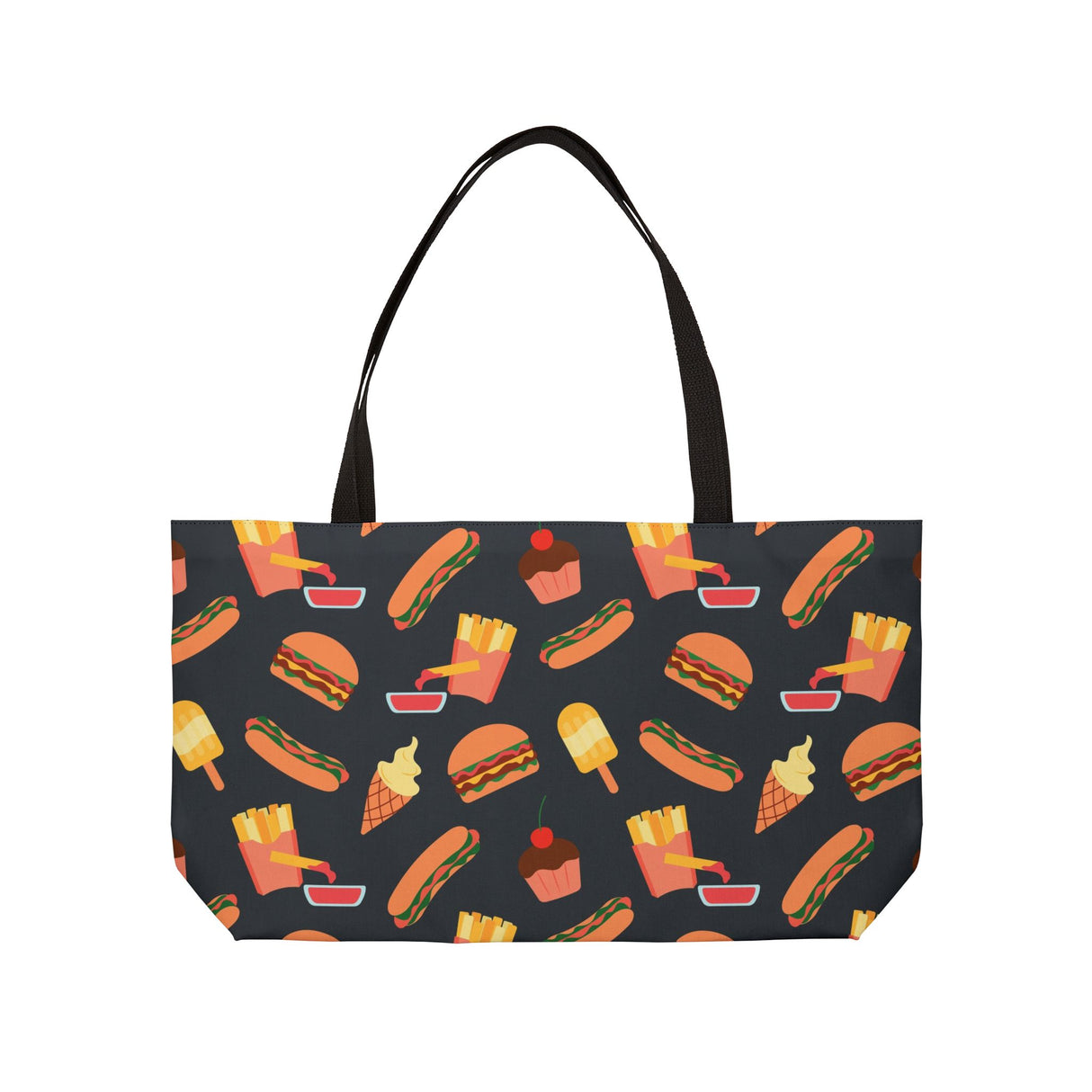 Burgers and Hot Dogs Weekender Tote Bag