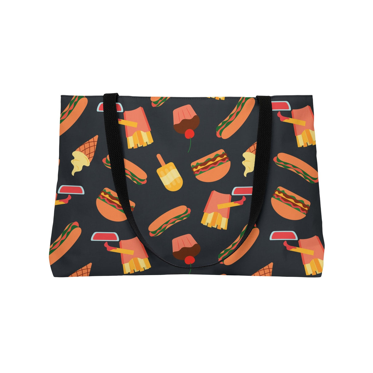 Burgers and Hot Dogs Weekender Tote Bag