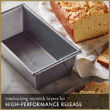 Calphalon 10-Piece Nonstick Bakeware Set, Includes Baking Sheet, Cookie Sheet, Cake Pans, Muffin Pan, and More, Dishwasher Safe, Silver